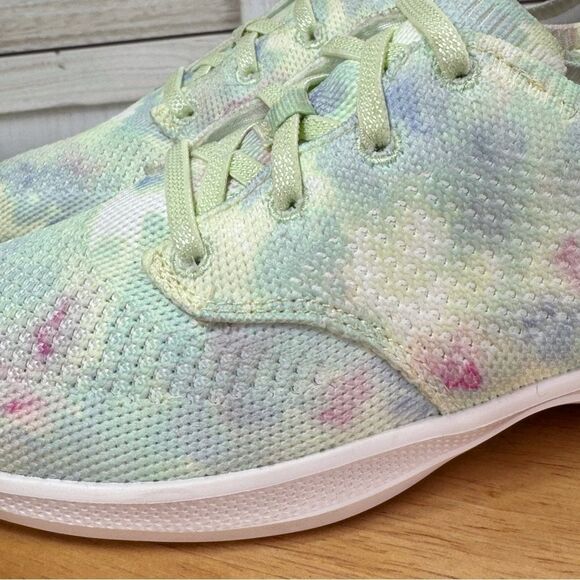 Skechers Go Step Light Washable Knit Tie Dye Slip On Sneakers Mint Green Women 6 - Picture 7 of 11
